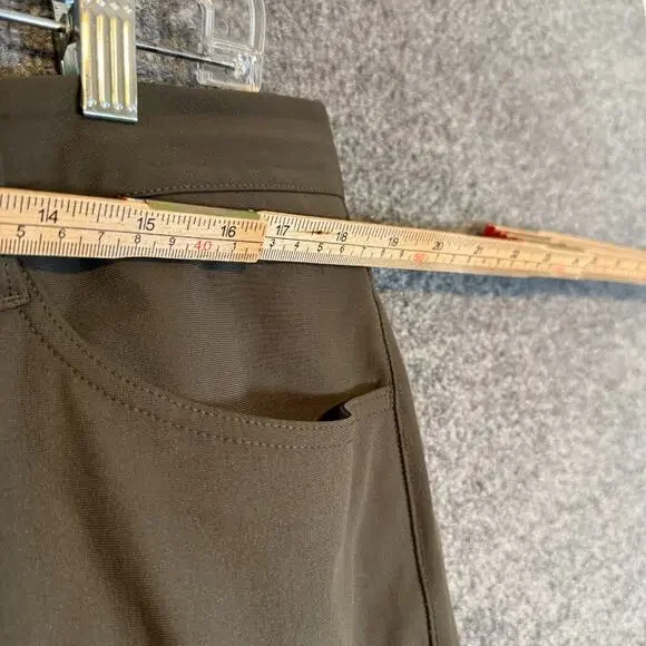 Vuori Pants Mens 36x27 Green Chinos Performance Stretch Aim The Rise The Shine - Picture 6 of 13